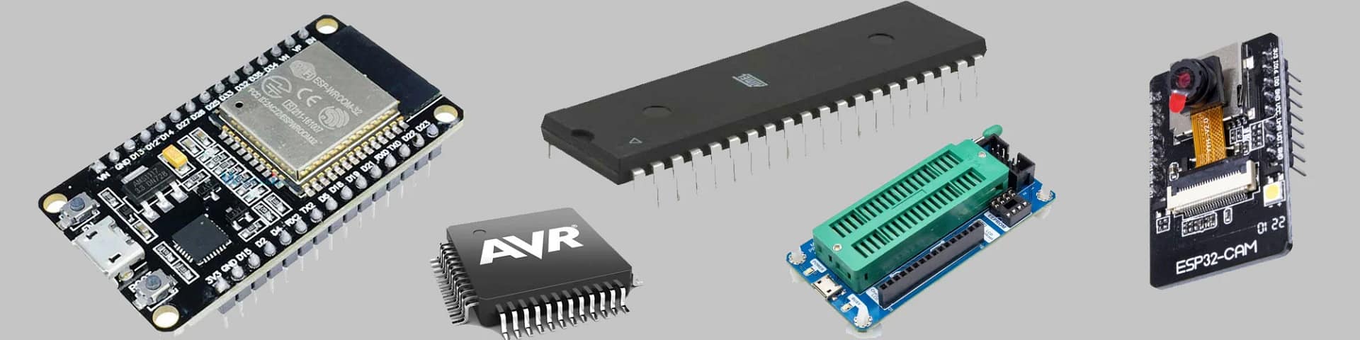 avr & ESP32 Microcontrollers