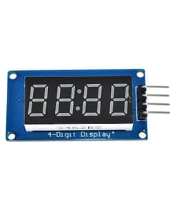 Digital Tube Display Module, Adjustable LED Brightness, With Clock Point Accessory