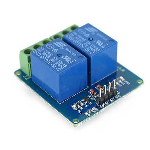 5V Dual Relay Module 2 Electromagnetic Relay Module