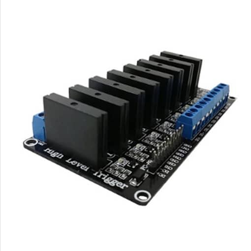 High Level DC Control 2A Solid State Relay Module Fuse 240V