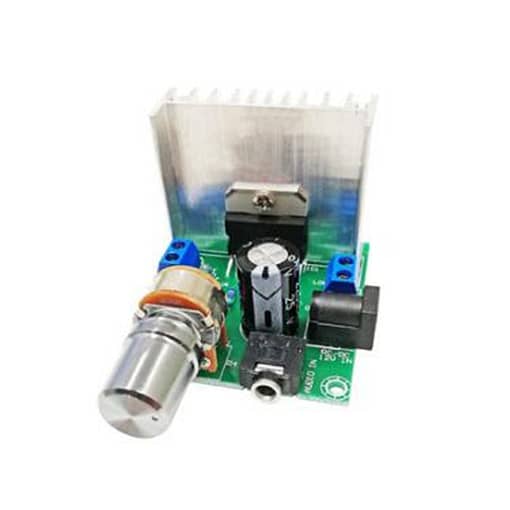 20 Dual Channel 15W 15W Noise-free 12v Speaker Power Amplification Module