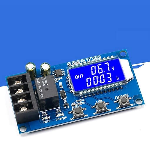 Battery Charging Control Module Digital Full Power Off Overcharge Protection 6-60V
