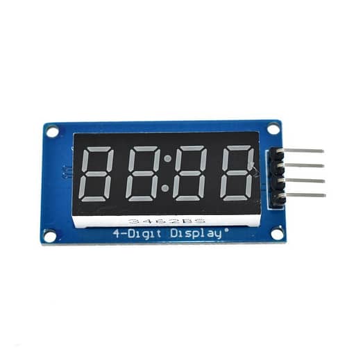 Digital Tube Display Module, Adjustable LED Brightness, With Clock Point Accessory